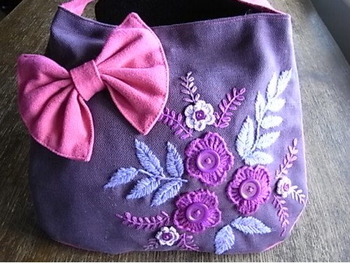Hand Embroided Hand Bag